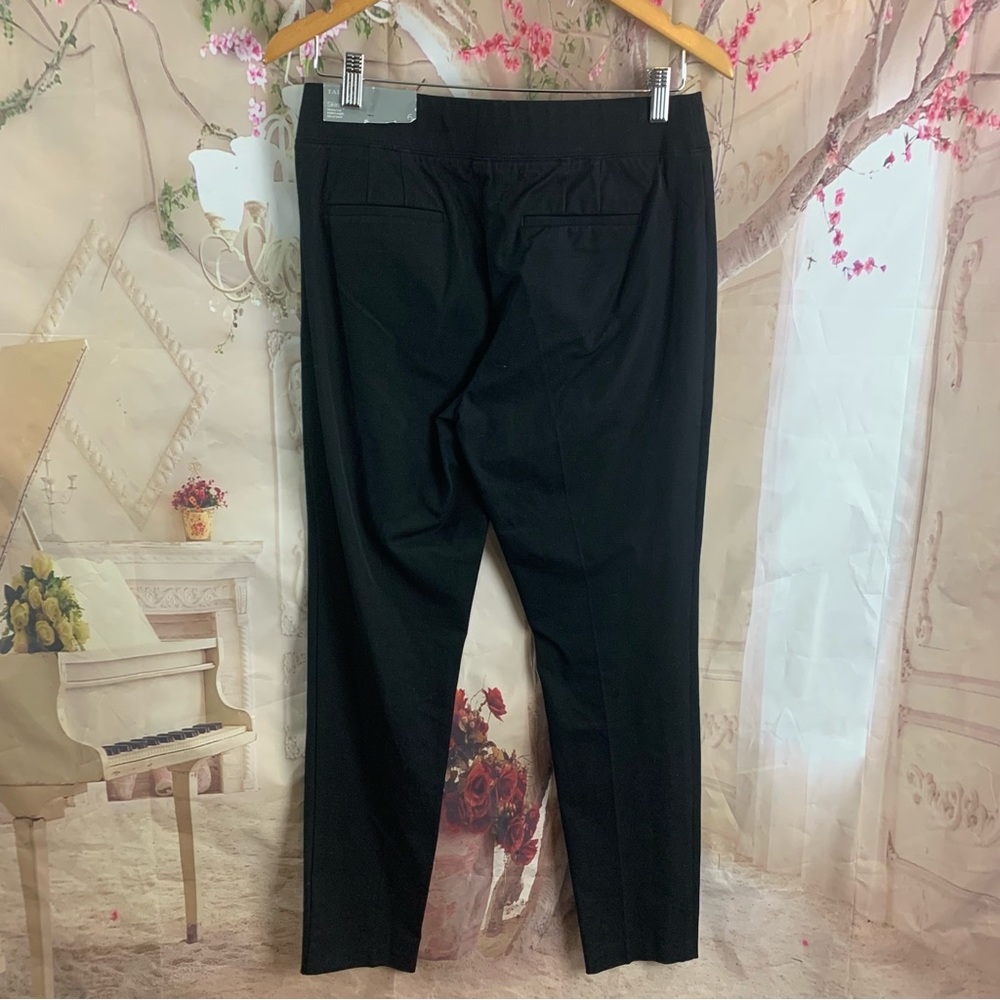 NEW Talbots Sit At Waist Ankle Length pants in Black - Picture 5 of 12